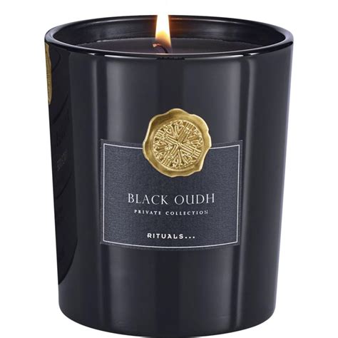 rituals black oudh candle.